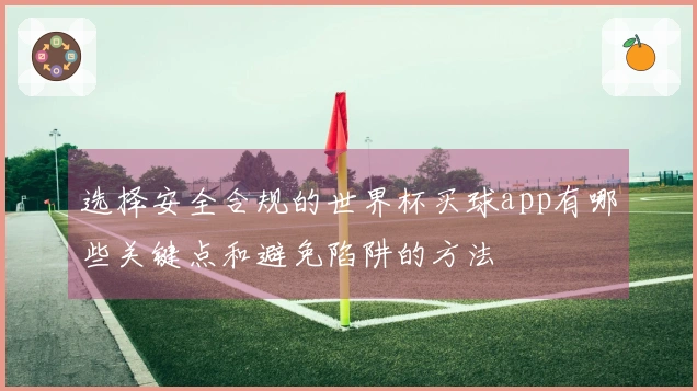 选择安全合规的世界杯买球app有哪些关键点和避免陷阱的方法